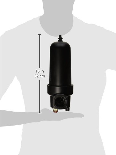 Dixon L17-B00A Norgren Series Micro-Fogo Lubricator com tigela de metal e vidro de mira, tamanho de 1 , 275 scfm, tamanho da porta de 1-1/2, 250 psi