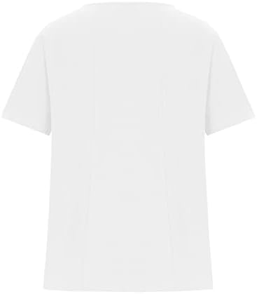 2023 Camisetas de Entrenamiento Mujer BLUSA manga corta cuello redondo camiseta holgada lino y algodón camiseta tela