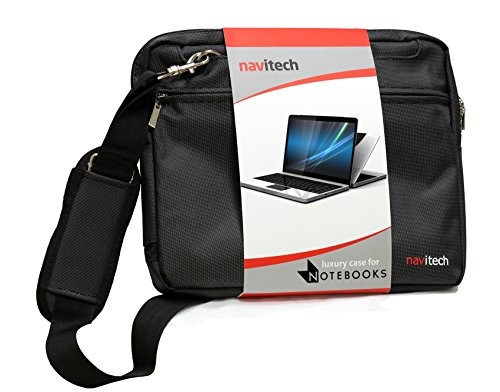Navitech preto de 11,6 polegadas de laptop / notebook / Ultrabook Case / bolsa compatível com o Acer Aspire V5-123 / Aspire