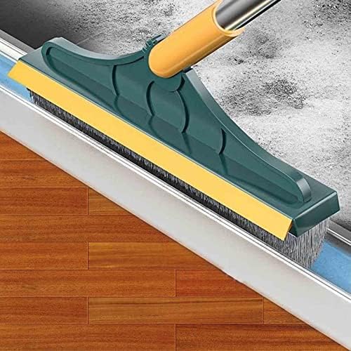 2 polegada de limpeza escova de escova de piso escova de piso com alça longa pincel de rejunte de argamassa em forma de vsia de cerdas