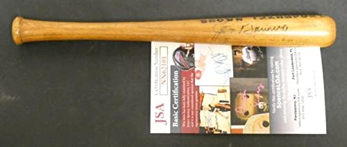 Jim Bunning assinou 9 Mini Bat With JSA COA - Bats MLB autografados