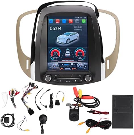 ARAMOX CAR GPS Navi Player, 10,4in Unidade de cabeça Rádio Bluetooth 5.0 Rádio Estéreo GPS Navi Player HD Touch Screen 2G RAM 32G