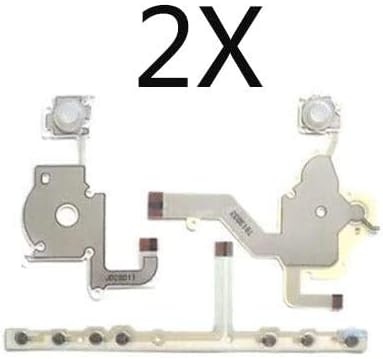 2x Buttons Controllers Ribon Conector Flex Cable Substituição Parte compatível com a Sony PSP 3000