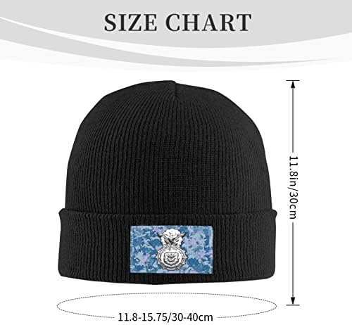 FORÇAS DE SEGURANÇA USAF CHAPA DE KNATEIRO BEANIE WINTER QUENTE ESTRADO CHAPA DE CAVILO