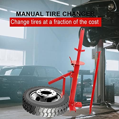 Manual do prunkuar Manual de pneus, ferramenta de montagem portátil de contas de manobra para pneus de 8 a 16, para carruagem