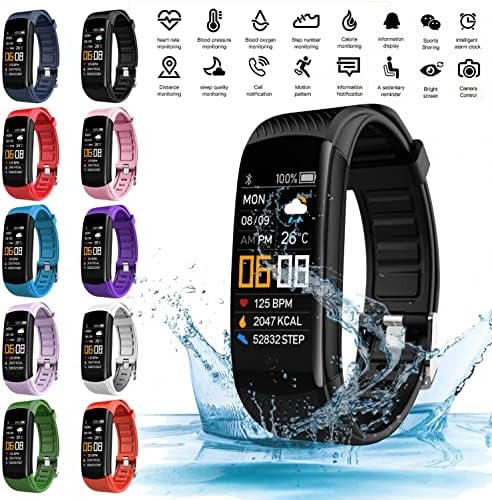 Relógio inteligente - Sport IP67 Smart Watch Compatível com iPhone Samsung Android IOS Presentes de aniversário para homens Monitor