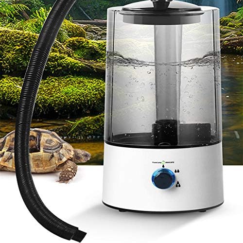 Lkerejol Réptil Terrários de nevoeiro Máquina de nevoeiro de nevoeiro 4L Capacidade de grande capacidade, Terrarium de répteis