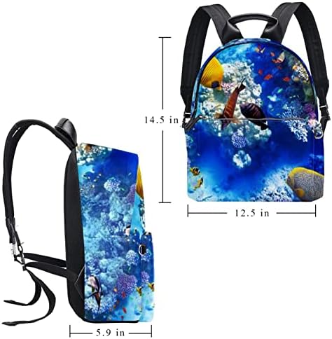 Tbouobt Leation Travel Mackpack Laptop Laptop Casual Mochila Para Mulheres Homens, Sunset Forest Elk Animal