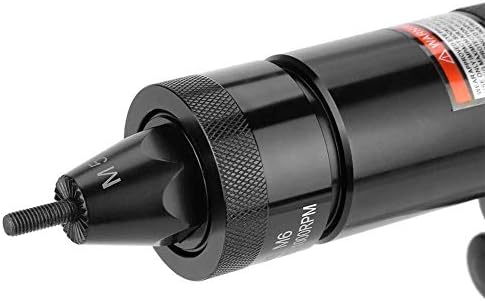 Zuqiee 1/4 ferramenta de rebite pneumático, 1000rpm M5/m6 pistola de rebitagem pneumática porca automática porca de aroma