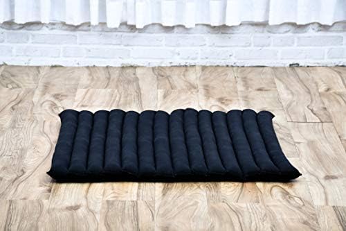 Almofada de assento de Leewadee Zabuton-assento quadrado para exercícios de meditação, tapete de ioga leve cheia de