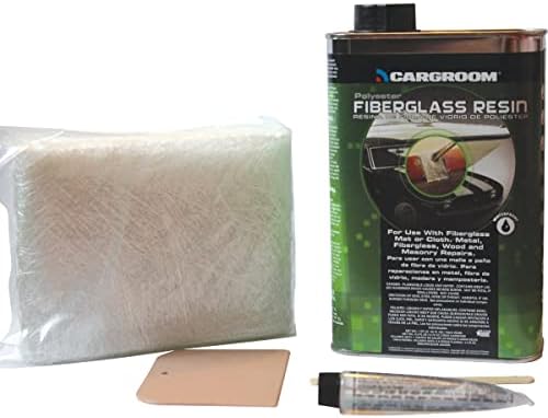 Kit de reparo de resina de fibra de vidro química dos EUA com tapete de fibra de vidro