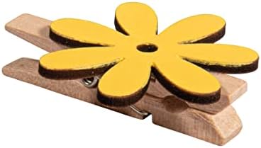Rayher Wooden Roupas Pegs Florefly Butterfly, 4-5 cm, classificada, Tab-Bag 6 PCs, 46681000