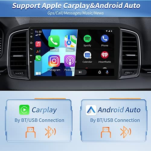 [2+ 32g] 10,1 polegadas Android 11 estéreo de carros para Chevrolet Chevy Captiva 2012-2017 com Apple sem fio Carplay