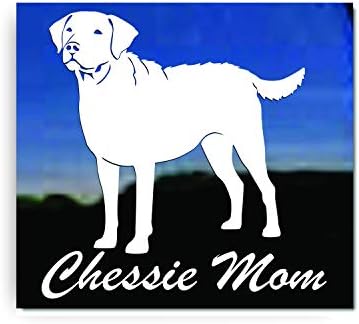 Chessie Mom | Chesapeake Bay Retriever Nickerstickers® Dog Window Car Truck RV Decal