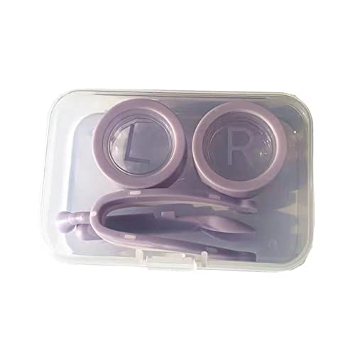 Kit de remoção de lentes de contato suave com inseror de lentes de contato e removedor, recipiente de lente ocular