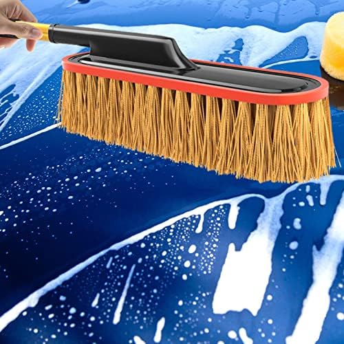 Duster de carro - escova de traço multifuncional para limpeza de poeira de sujeira | Duster multiuso para manutenção de carros, móveis e pisos moluo