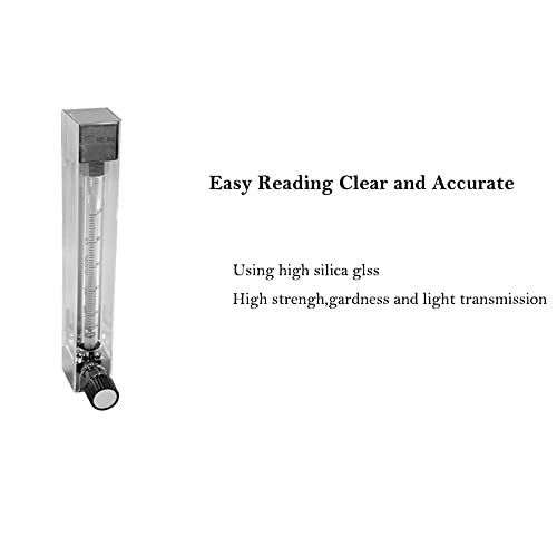 Cixifm Glass Rotâmetro Rotâmetro Medidor de fluxo 0,0079-0.079GMP Micro ajustável Micro fluxo de ar fluxo de ar fluxo de
