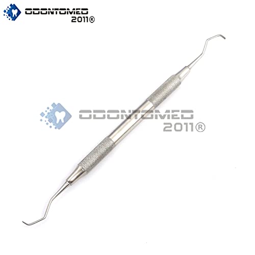 ODONTOMED2011 CORETAS GRACEY 1/2 Dental Holding Hollow Hollow Double Ended Aço inoxidável ODM