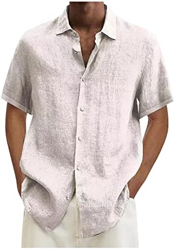 Camisas de botão masculinas de Zefotim
