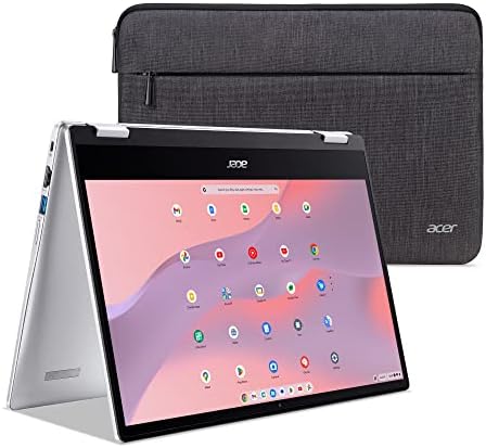 Acer Chromebook Spin 314 Laptop conversível | Intel Pentium Silver N6000 | 14 HD Corning Gorilla Glass Touch Display | 8GB LPDDR4X