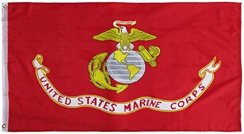 Gurus do tesouro nos EUA Corpo de Fuzileiros Navais FI 3x5 bandeira de pé