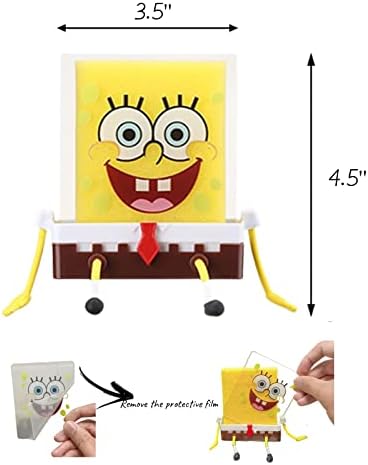 Disjofei Kitchen Cartoon Sponge Solder, Suporte de esponja de limpeza criativa com esponja de 3pc, suporte de esponja da pia