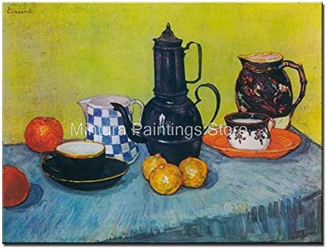 Pintura a óleo Skyinbags em tela, arte pintada à mão Coffeetot Moradia e fotos de frutas abstrato de obra de parede moderna decoração