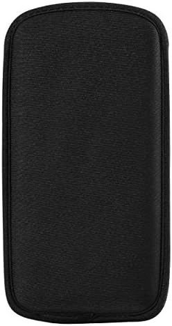 Black Universal Vertical Neoprene Caso Caso Case Pele para Samsung Galaxy S21+ S10+ S9+ S8+ / S20 Fe / A11 A31 A51 A52