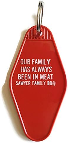 Texas Chainsaw Massacre Sawyer Family BBQ Nossa família sempre esteve em carne Tag inspirada