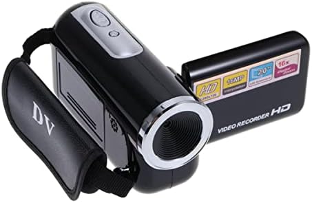 Solustre Digital Video Camera DV Mini Video Video Video de 16 milhões de Pixels 2,0 polegadas LED Flash Digital Zoom para vlogging
