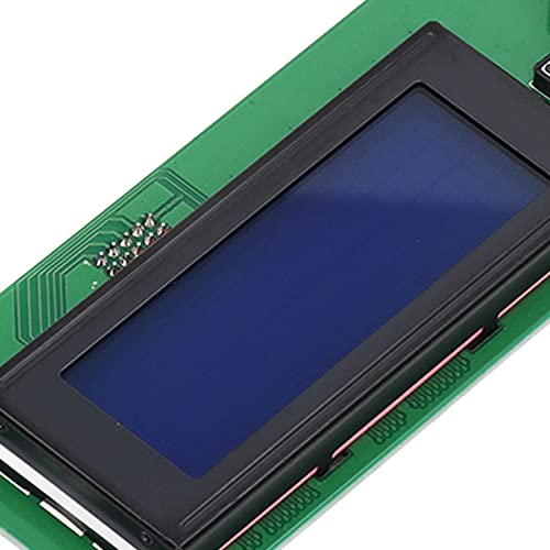 Placa do controlador LCD, placa de controle de exibição LCD de 3.1in, painel de controle, plugue e reprodução de caracteres brancos