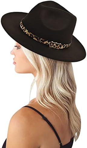 Chapéus do campo para mulheres Proteção solar Proteção do vento Slouchy Hats Rancher Hat Hat elegante retro unissex Sun Hats Sunshade Hatking Hatking