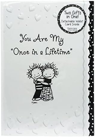 Blue Mountain Arts Love Greeting Card Plus Wallet Card - Dois presentes em um para o amor da sua vida por Marci e os filhos