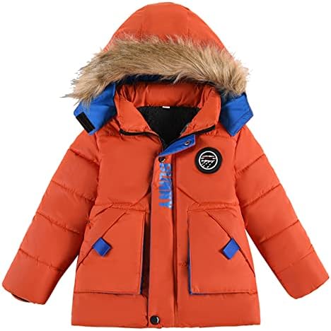 Casacos de inverno kagayd para garotas crianças casaco de casaco de menino de inverno casaco com capuz moda de moda quente casaco pesado para meninos