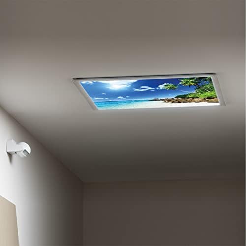 Tampas de luz fluorescentes para o teto Light Difusser Painéis-Breat-Brecha-fluorescentes Capas de luz para escritórios