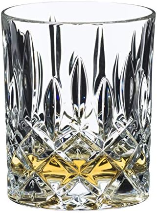 Riedel Fine Crystal Tumbler Spey Whisky, conjunto de 2, 10,41 onças