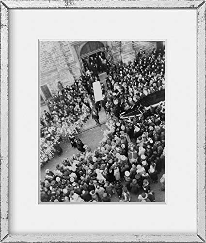 Fotografias infinitas Foto: Stanza final para Fats Waller | Funeral | Nova York | Igreja Batista Absissiniana, Harlem | Decoração de foto vintage