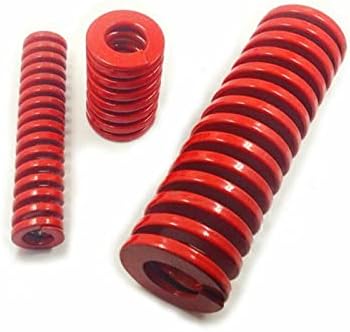 Reparos domésticos e molas DIY 1 peça de 35 mm de diâmetro externo Diâmetro vermelho de carga média compressão Spring Spiral Stampo