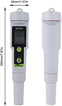 Medidor de salinidade, testador de salinidade digital, medidor de salinidade digital, 1pc ABS Digital Pen Type Salinity Tester para água do mar piscina de água salgada