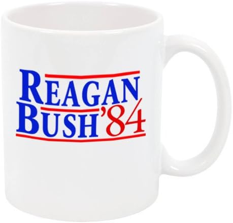 Promoção e Beyond Reagan Bush 84 canecas de café em cerâmica PB107