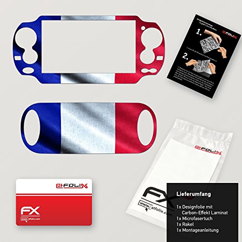 Sony PlayStation Vita Design Skin Bandeira da França adesivo de decalque para PlayStation Vita