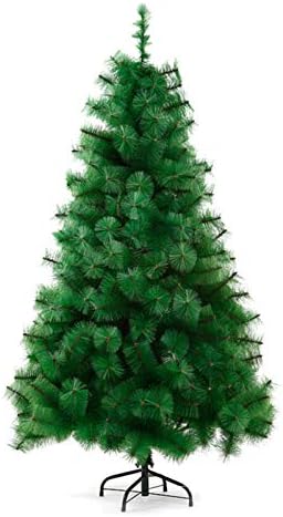 Árvore de Natal artificial premium de Yumuo, árvore de pinheiros de Natal com arco verde com suporte robusto, fácil de montar e lojas verde 180cm