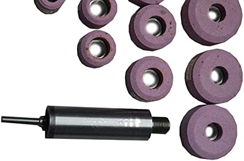 Rodas de moagem rosa de sede da válvula Annafi® Conjunto de 24 PCs Stone Stone Star Drive 11/16 | Ferramentas e equipamentos para uso
