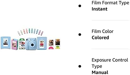 Fujifilm instax mini 7+ pacote azul claro