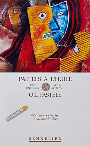 Conjunto pastel de petróleo de Sennelier, 24 contagem, multicolor