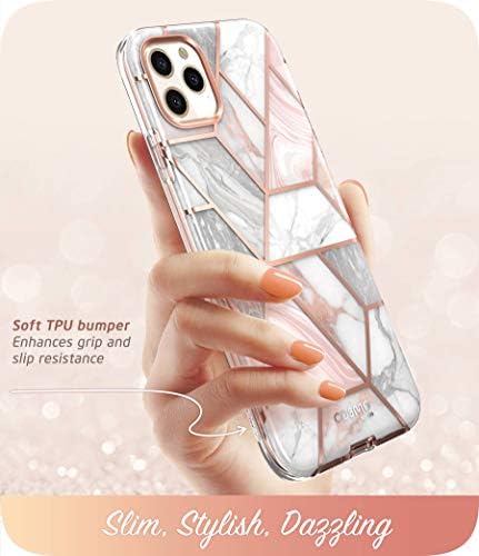 Caso da série Cosmo I-BLASON para iPhone 11 Pro 5,8 polegadas, capa protetora elegante de corpo inteiro com protetor