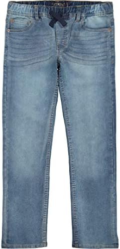 Lucky Brand Brand Big Boys de 5 bolsos de 5 bolsos fit straight perna jeans jean