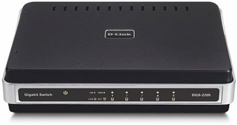 D-Link DGS-2205 5-PORT 10/100/1000 Switch de desktop
