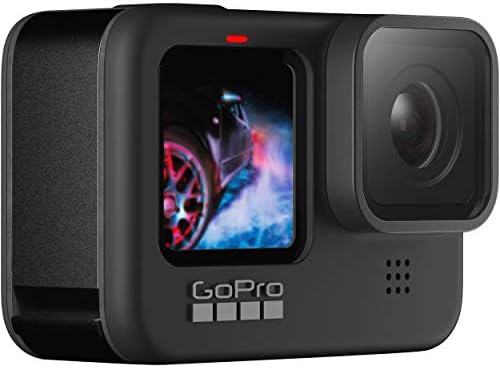 Câmera de ação GoPro Hero9 com pacote de acessórios premium - inclui: cartão de memória microSD Ultra 64 GB de Sandisk, bateria sobressalente,