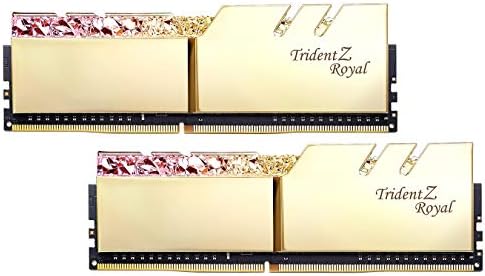 G.Skill 32GB DDR4 Trident Z Royal Gold 3600MHz PC4-28800 CL16 1,35V Kit de canal dual
